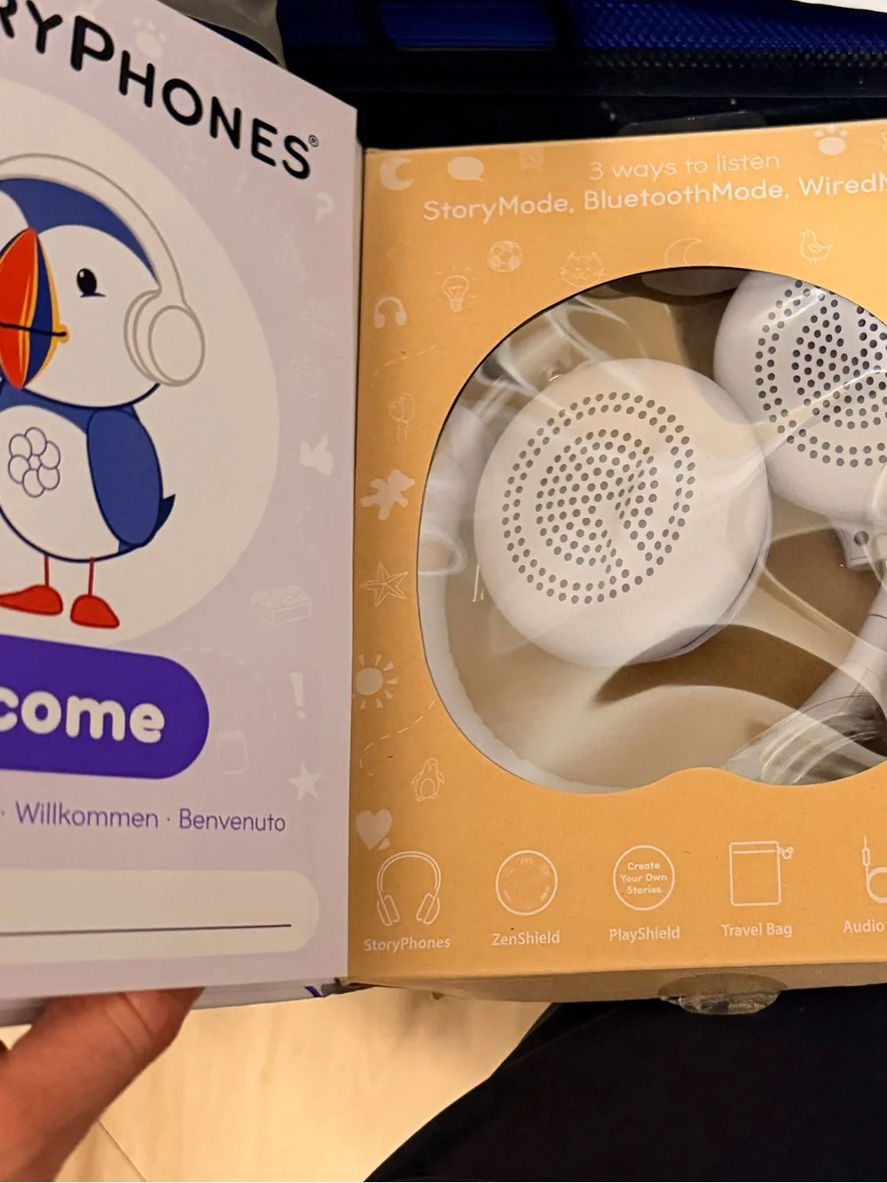 Kids Headphones - Gray - Storytelling Headphones
